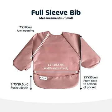 Tiny Twinkle Waterproof Baby Bibs for Mess-Free Feeding