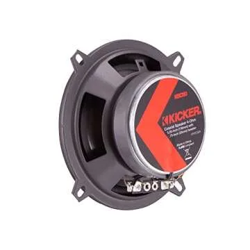 Kicker 47KSC504 5.25 Inch Coaxial Speakers with Tweeters