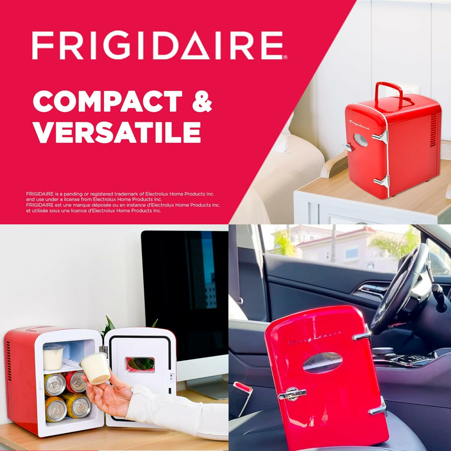 Frigidaire Mini Portable Personal Fridge - 6 Cans