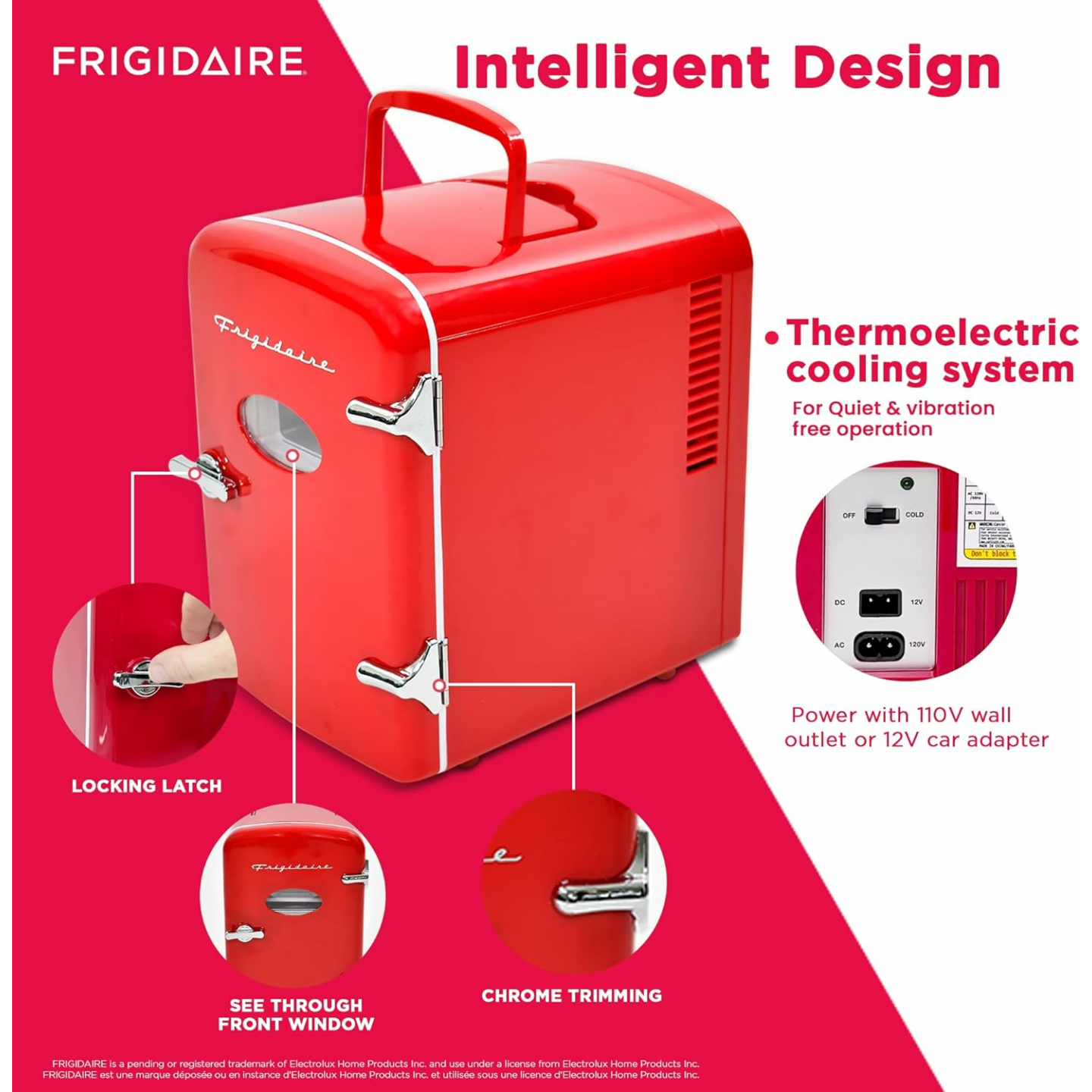 Frigidaire Mini Portable Personal Fridge - 6 Cans