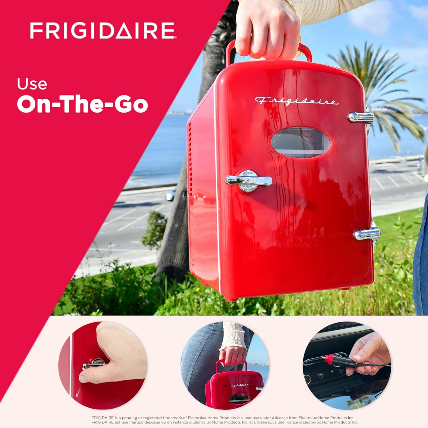 Frigidaire Mini Portable Personal Fridge - 6 Cans
