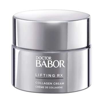BABOR DOCTOR Lifting Rx Collagen Cream, Anti Aging Night Cream, Plumping & Firming, Reduce Appearance of Fine Lines & Wrinkles with Hyaluronic Acid, Squalene & Collagen, 1.7 oz