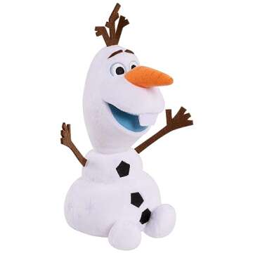 Disney Frozen 2 Small Plush Olaf, Kids Toys for Ages 3 Up by Just Play