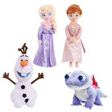 Disney Frozen 2 Small Plush Olaf, Kids Toys for Ages 3 Up by Just Play