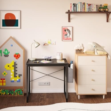 Cubiker 32 Inch Computer Desk for Home Office and Study