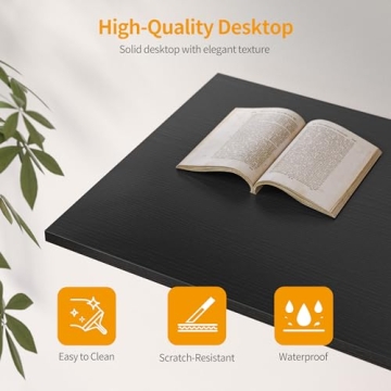 Cubiker 32 Inch Computer Desk for Home Office and Study