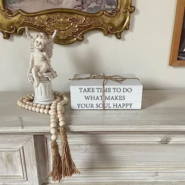 Rustic White Faux Decorative Books for Home Decor