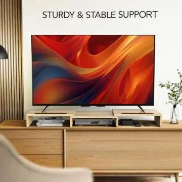 AMERIERGO Dual Monitor Stand Riser for Ergonomic Workspace