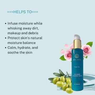 Hylunia Hyaluronic Cleansing Cream for All Skin Types