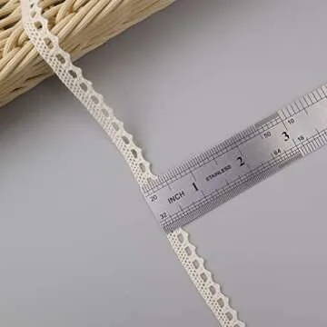 IDONGCAI Vintage Lace Trim - 30 Yards Craft Supply Ribbon