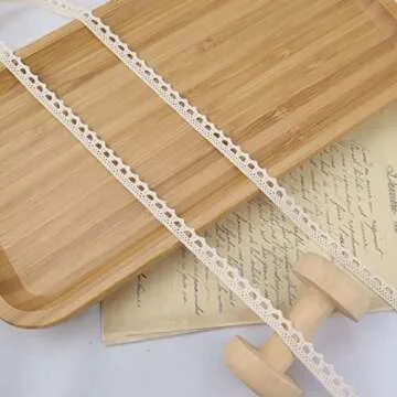 IDONGCAI Vintage Lace Trim - 30 Yards Craft Supply Ribbon