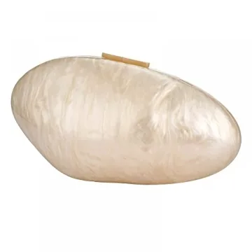 Acrylic Shell Clutch Women Versatile Party Wedding Bag