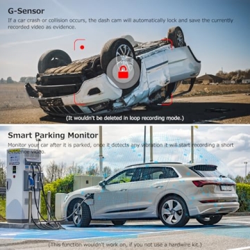 SPADE 2.5K Dual Dash Cam Night Vision Waterproof Rear Camera