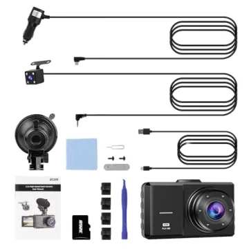 SPADE 2.5K Dual Dash Cam Night Vision Waterproof Rear Camera