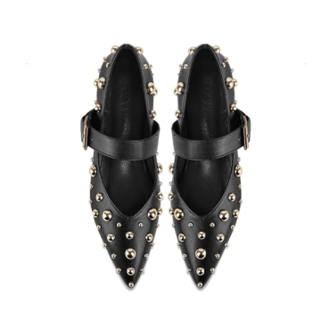 Chic Studded Flats for Women - Comfortable and Stylish