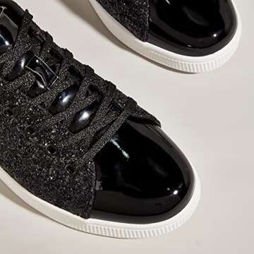 Stylish Glitter Sneakers for Women | Perfect Comfort & Fashion