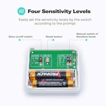 THIRDREALITY Zigbee Vibration Sensor with Siren Alarm