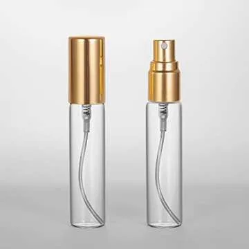 ZbFwmx 20 Pack 10ML Portable Atomizer Spray Bottles