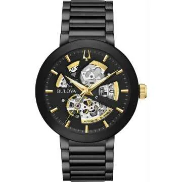 Bulova Men's Modern Automatic Watch with Open Aperture