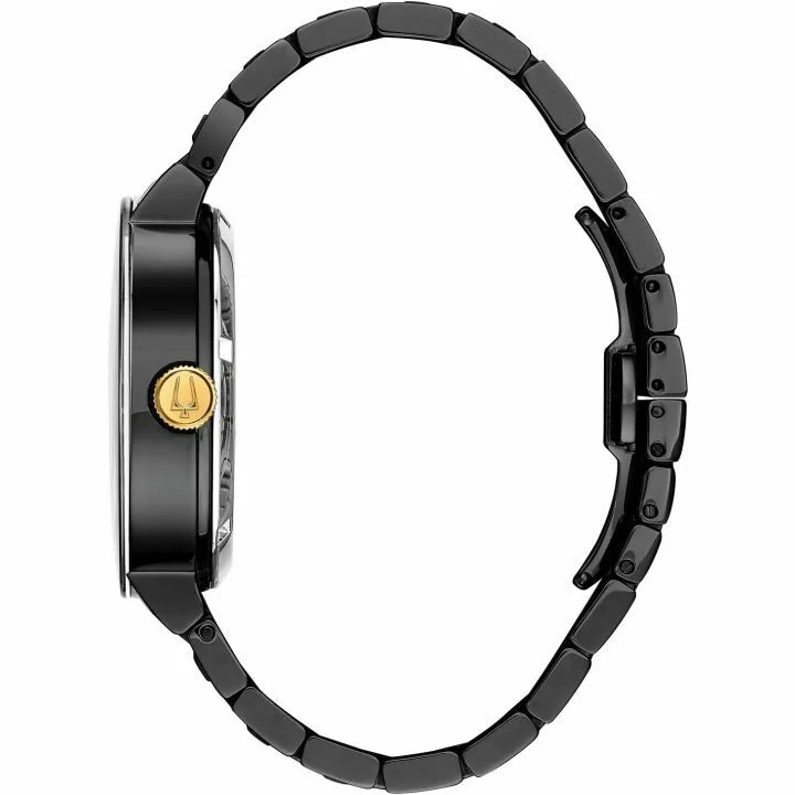 Bulova Men's Modern Automatic Watch with Open Aperture