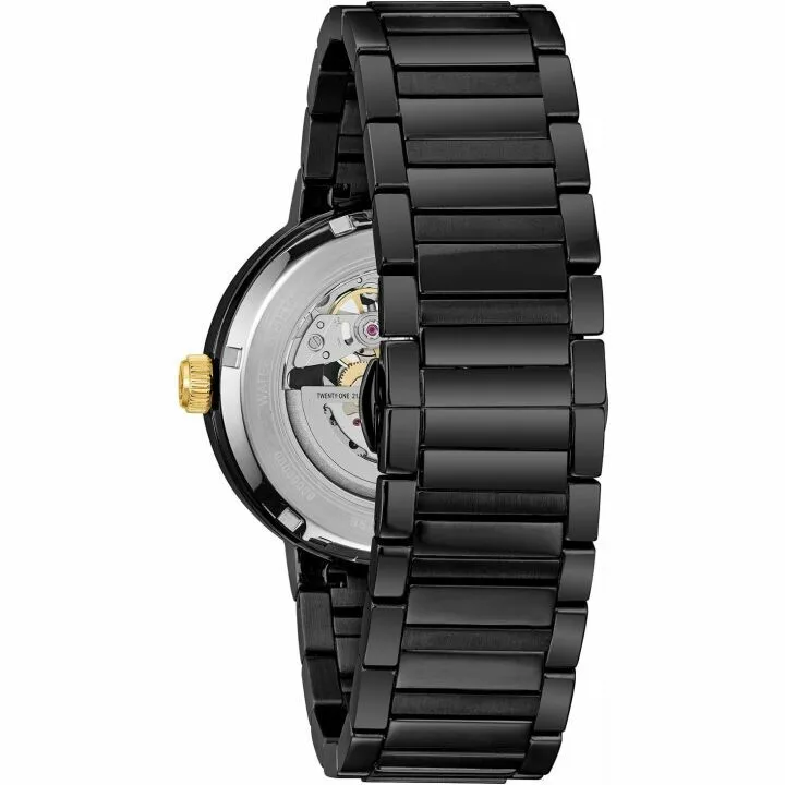 Bulova Men's Modern Automatic Watch with Open Aperture