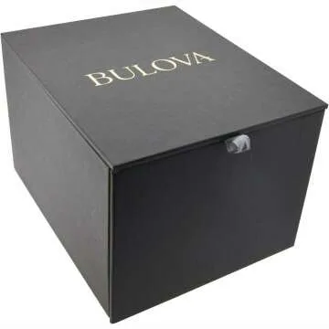 Bulova Men's Modern Automatic Watch with Open Aperture