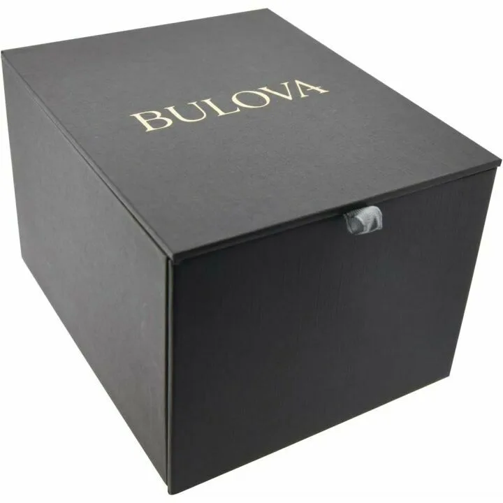 Bulova Men's Modern Automatic Watch with Open Aperture