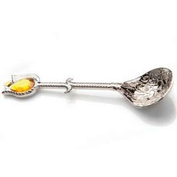 Elegant CopperBull Crystal Coated Brass Sugar Bowl