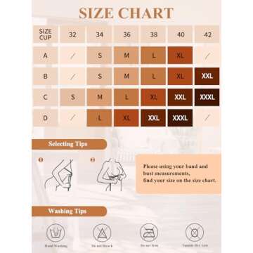 JOYSHAPER Wireless Padded Bra for Comfort & Style