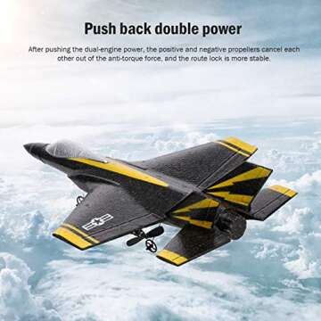 GoolRC FX635 RC Airplane - 2.4Ghz Ready to Fly Foam Glider