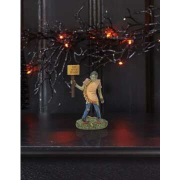 Department 56 Snow Village Halloween Eat More Brains Figurine