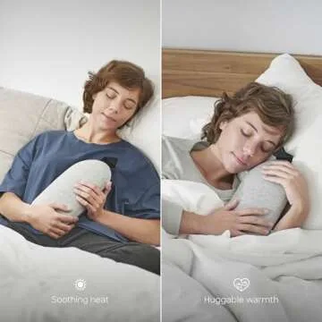 Ostrichpillow Heatbag Heating Pad - Safe Alternative to Hot Water Bottle, Natural Clay System, Focused Heat Efficiency, Gentle Muscle Relief, Odor-Free, Long-Lasting Warmth