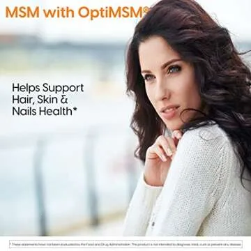 Doctor's Best MSM with OptiMSM, Non-GMO, Gluten Free, Joint Support, 1500 mg, 120 Tablets