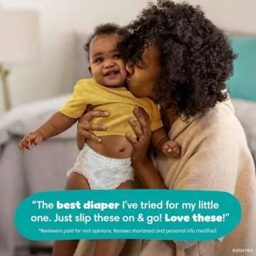 Pampers Diapers - Swaddlers 360 - Size 4, 132 Count, for up to 100% Leakproof Premium Skin Protection