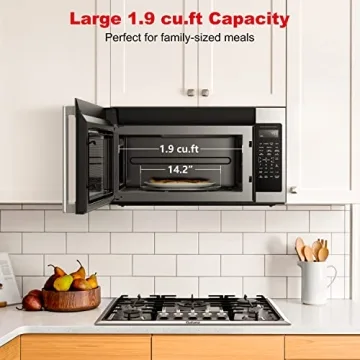 Galanz Over The Range Microwave with Sensor Cooking and 1000W