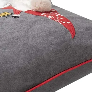 JWH Christmas Gnome Throw Pillow Cover Holiday Cushion