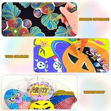 NICETY 72 Colors Acrylic Paint Pens for Every Project