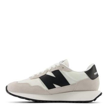 New Balance Women's 237 V1 Sneaker, Black/Silver/Sea Salt, 7