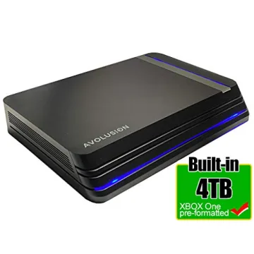 Avolusion 4TB External Gaming Hard Drive for Xbox