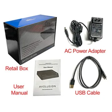 Avolusion 4TB External Gaming Hard Drive for Xbox