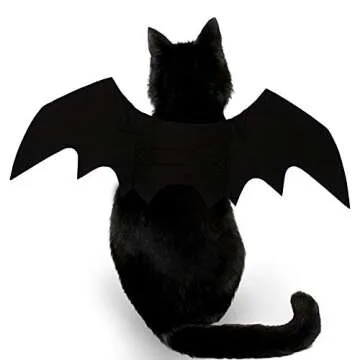 Pet Cat Bat Wings Halloween Dog Bat Costume, Bat Wings for Cat Halloween Costume Puppy Kitten Cospla...