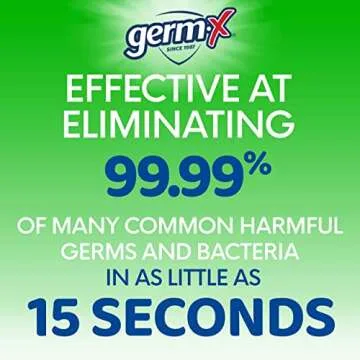 Germ-X Advanced Hand Sanitizer with Aloe for Family Hygiene