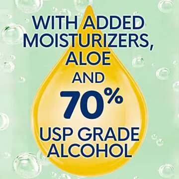 Germ-X Advanced Hand Sanitizer with Aloe for Family Hygiene