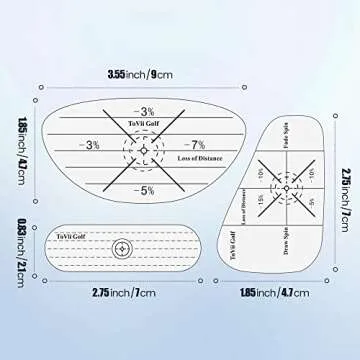 ToVii Golf Impact Tape Set - Improve Swing Consistency