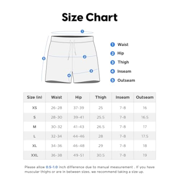 Maamgic Men's Swim Trunks with Compression Liner