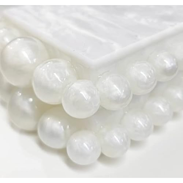 KWRNIAE White Marble Evening Clutch Bag for Stylish Women