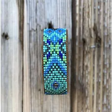 Beaded Cuff Bracelet - Handmade, Fair Trade, Stylish