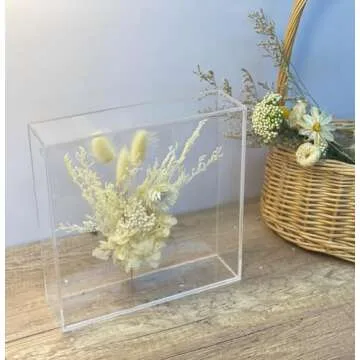 MarccTipton 8x8 Acrylic Shadow Box for Displays and Gifts