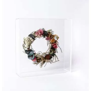 MarccTipton 8x8 Acrylic Shadow Box for Displays and Gifts