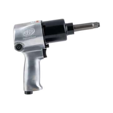 Ingersoll Rand 231HA-2 1/2" Air Impact Wrench, 2" Ext Anvil, Super Duty, 600 ft-lb Torque, Friction Ring Retainer, Pistol